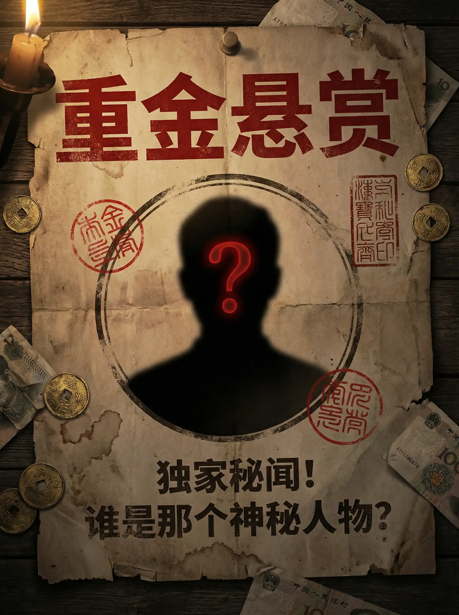 女人的战争之肮脏的交易U - 重金悬赏线索征集令